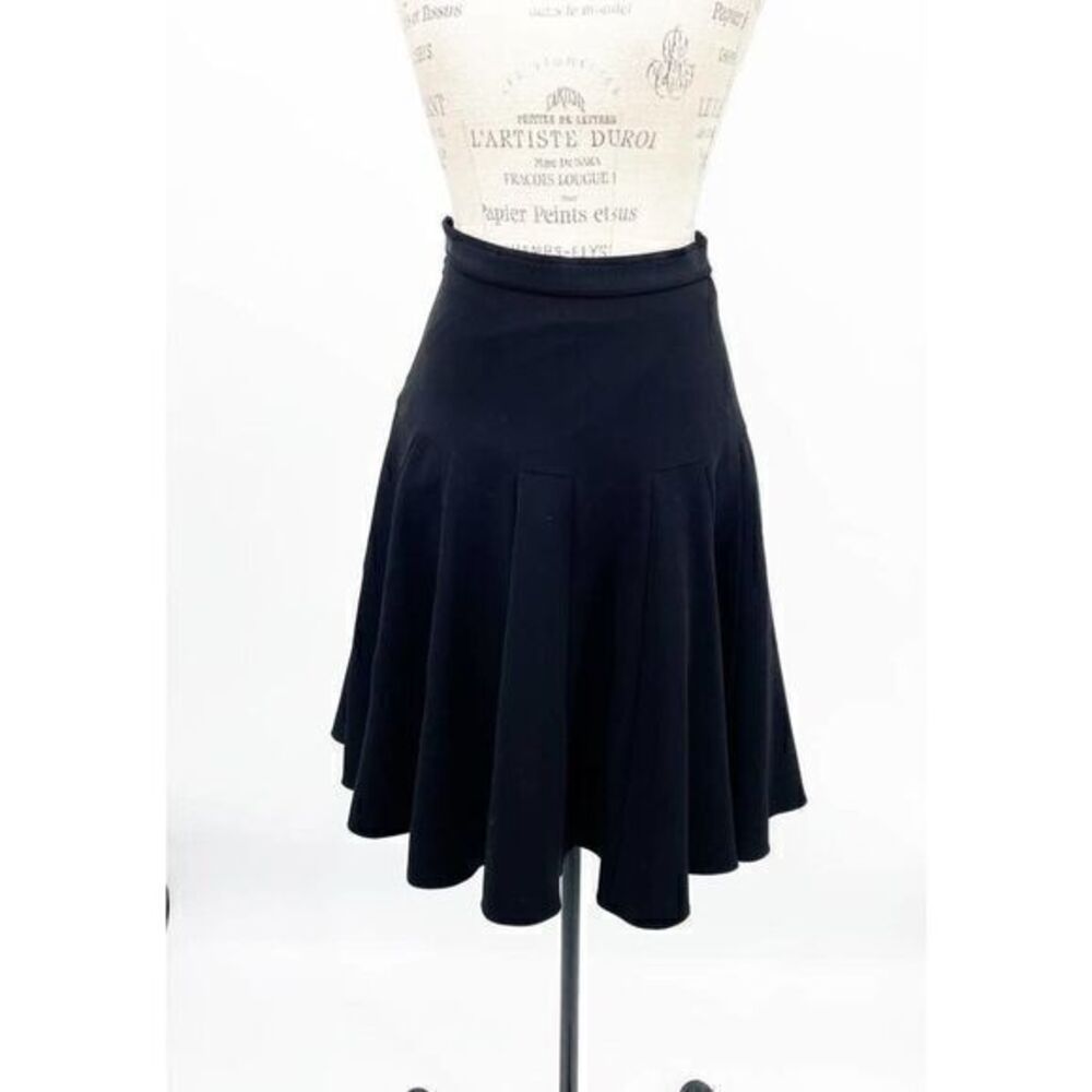 KAREN MILLEN NWT Black Flared Skirt US 6
